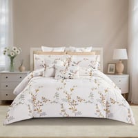 مفرش صيفي مفرد ونص 4 قطع - متعدد الألوان