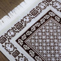 سجادة صلاة تركي اكريليك – سما - بني غامق - سكري