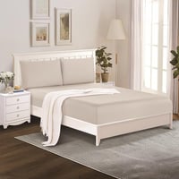 طقم شرشف صيفي مفرد ونص ٣ قطع - نوفارا - بيج