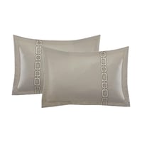 مفرش صيفي مفرد ونص مطرز بنظام فندقي 5 قطع - ايلارا...