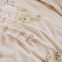 مفرش صيفي مفرد ونص 8 قطع - مارجو -كريمي غامق