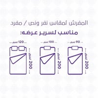 مفرش صيفي مفرد ونص 4 قطع - اديلين - رصاصي - رمادي