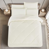 مفرش شتوي مخمل فرو مفرد ونص 4 قطع - ميرولينا - سكر...