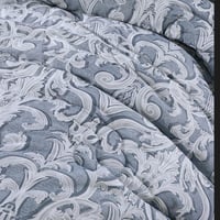 مفرش قطن عالي النعومة مزدوج 300 غرزه 8 قطع - ايليو...