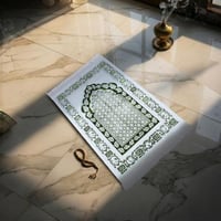 سجادة صلاة تركي اكريليك – سما - اخضر - سكري