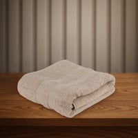 منشفة قطن - نيروفا - مقاس كبير - 100*180 - بيج