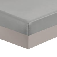 مفرش صيفي مزدوج 7 قطع - كلاودي - عاجي - رمادي