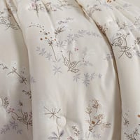 مفرش صيفي مفرد ونص 4 قطع - اديلين - بيج فاتح - زهر...