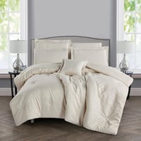 مفرش صيفي مفرد ونص 4 قطع - ليتشي - بيج فاتح