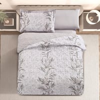 مفرش صيفي مفرد ونص حشوة مضغوطه 4 قطع - افروديت - ا...