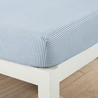 مفرش صيفي مفرد ونص 4 قطع - ليتشي -ازرق - سماوي