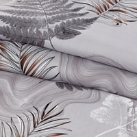 مفرش صيفي مفرد ونص 4 قطع - اديلين - بيج غامق - رما...