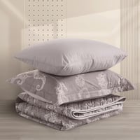 مفرش صيفي مفرد ونص حشوة مضغوطه 4 قطع - افروديت - ر...