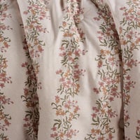 مفرش صيفي مقاس كوين 7 قطع - تيودورا - بيج اخضر