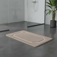 سجادة حمام مقاس 50*80 - فيرونيا - بيج غامق