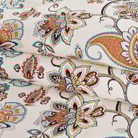 مفرش قطن صيفي مفرد ونص ٤ قطع - فاليريا - كريمي - ب...