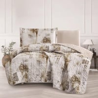 مفرش صيفي مفرد ونص حشوة مضغوطه 4 قطع - افروديت - ا...