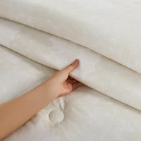 مفرش صيفي مزدوج وجهين ٧ قطع - اوركا - بيج فاتح