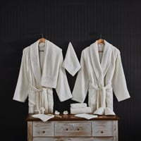 طقم روب عرائسي قطن 13 قطعه - ميرين -سكري - سكري