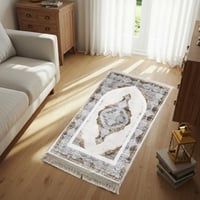 سجادة صلاة ميميوري فوم -سكينة - كريمي - زيتي