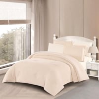 مفرش شتوي مخمل فرو محفور مفرد ونص 4 قطع - ليدورا -...