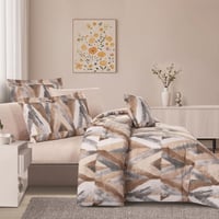 مفرش صيفي مفرد ونص 4 قطع - تيانا - بيج - بيج