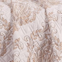 مفرش صيفي مفرد ونص حشوة مضغوطه 4 قطع - افروديت - ك...