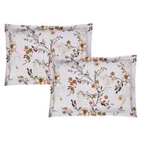 مفرش صيفي مفرد ونص 4 قطع - غاردينا -رصاصي فاتح - ب...