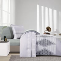 مفرش صيفي مفرد ونص 4 قطع - اديلين - اوف وايت - رما...