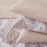 مفرش صيفي مزدوج حشوة مضغوطه 6 قطع - لونيا- اوف واي...