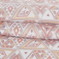 مفرش صيفي مزدوج وجهين ٧ قطع - اوركا - كريمي - بيج