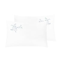 مفرش صيفي مزدوج جاكار 7 قطع - كولدارا -فيروزي فاتح