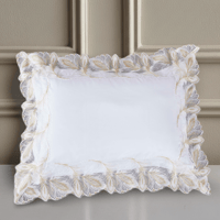 مفرش عرائسي صيفي مزدوج مزين بالدانتيل7 قطع - سيسيل...