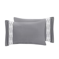 مفرش صيفي مناسب لمقاس كوين ومفرد ونص مطرز بنظام فن...