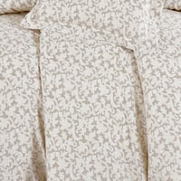 مفرش قطن صيفي مقاس كوين 8 قطع - نوفارين - بيج - اب...