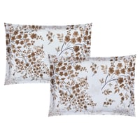 مفرش صيفي مفرد ونص 4 قطع - غاردينا -رصاصي فاتح - ب...