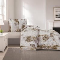 مفرش صيفي مفرد ونص حشوة مضغوطه 4 قطع - افروديت - ا...