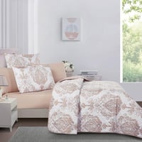 مفرش صيفي مزدوج حشوة مضغوطه 6 قطع - لونيا- اوف واي...