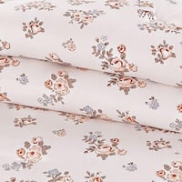 مفرش صيفي مفرد ونص 4 قطع - اليساندرا - كريمي - بيج