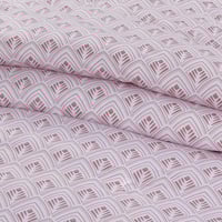 مفرش صيفي مفرد ونص 4 قطع - اديلين - زهري فاتح - بي...