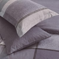 مفرش صيفي مفرد ونص 4 قطع - ليتون - رمادي فاتح - رم...