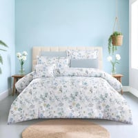 مفرش صيفي مزدوج وجهين ٧ قطع - اوركا -اوف وايت - رصاصي فاتح - 128244