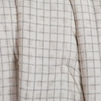 مفرش قطن صيفي مفرد ونص ٤ قطع - نولين -بيج - رمادي