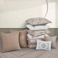 مفرش صيفي فاخر مزدوج جاكار مطرز 12 قطعة – لوتشيني...