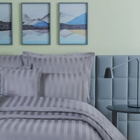 مفرش قطن الغيمة الفندقي مزدوج 9 قطع - ألفيرا - رصا...