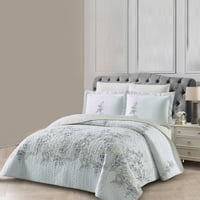 مفرش صيفي مزدوج وجهين مضغوط - 6 قطع - حشوة مضغوطة...