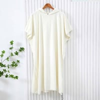 روب-استحمام-أطفال-بقبعة من عمر 9 إلى 11 سنة -سكري