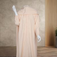 ثوب صلاة مطرز - ابتهال - بيج فاتح