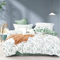 مفرش قطن صيفي مفرد ونص 4 قطع - اتلانتا - أبيض - اخ...