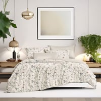 مفرش صيفي مفرد ونص 4 قطع - ليتشي - كريمي - بيج